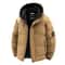 Mens Winter Hooded Parka Windproof Thickened Outdoor Coat 2