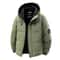Mens Winter Hooded Parka Windproof Thickened Outdoor Coat 6