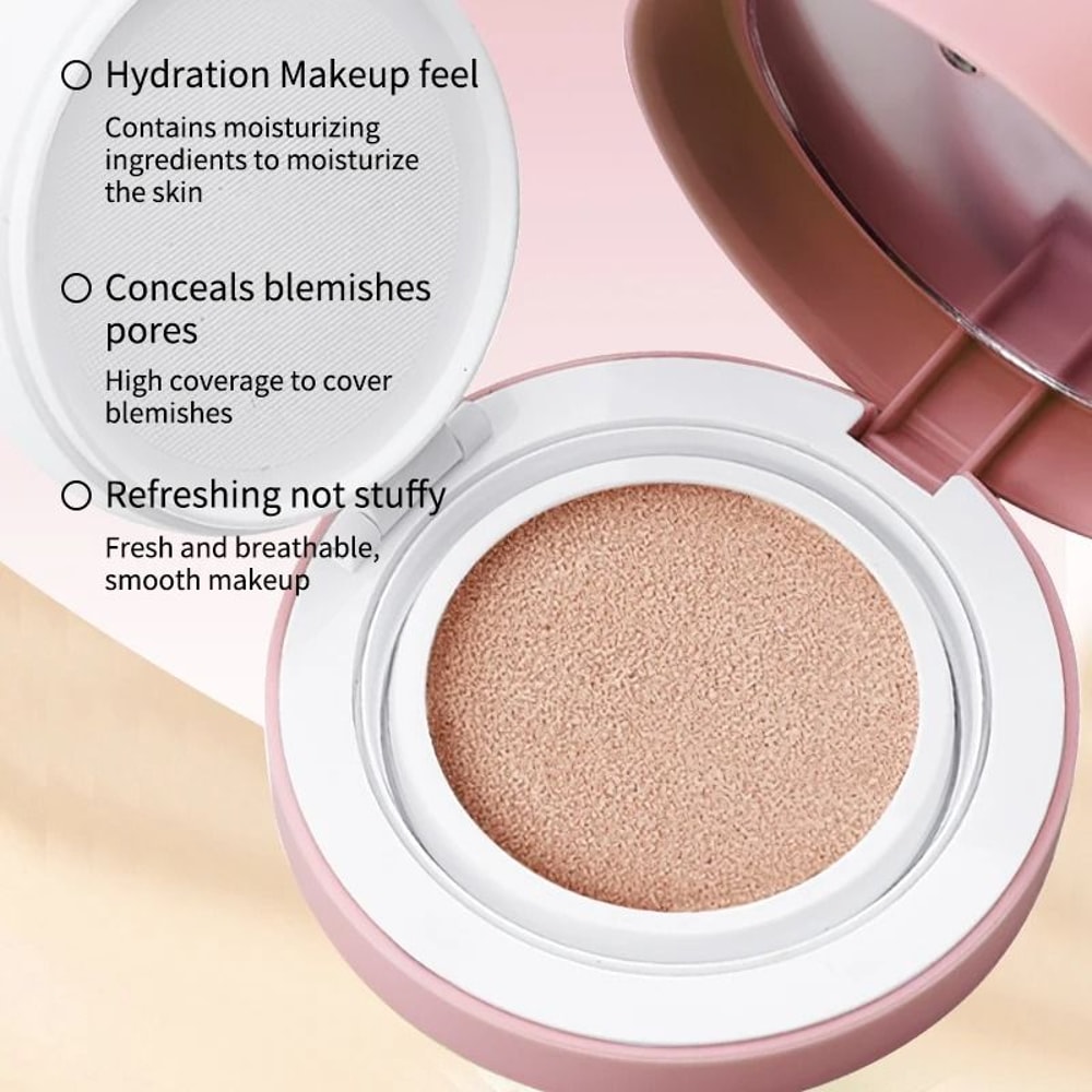 CC Cream Cushion Foundation LongLasting Moisturizing Concealer 4