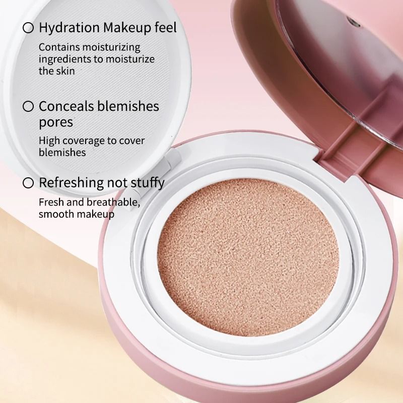CC Cream Cushion Foundation LongLasting Moisturizing Concealer 4