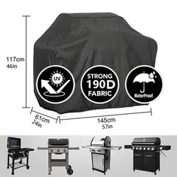 bbq gas grill cover – uv protective & durable furniture shield