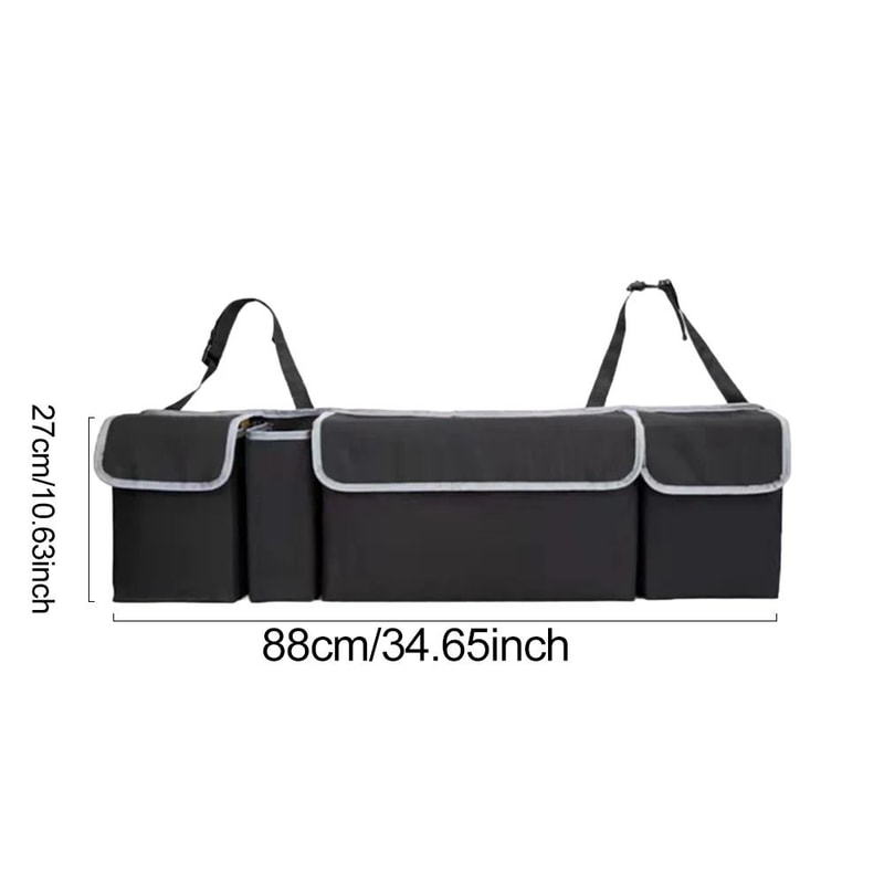 Car Trunk Organizer Universal Adjustable Backseat Storage Bag 7