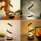 Modern LED Spiral Table Lamp ThreeSpeed Dimming Decor 5