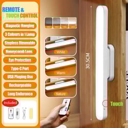 remote led magnetic desk lamp – multi-purpose hanging night light