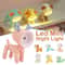 Cute Pet Mini LED Night Light Portable Folding Animal Lamp 1