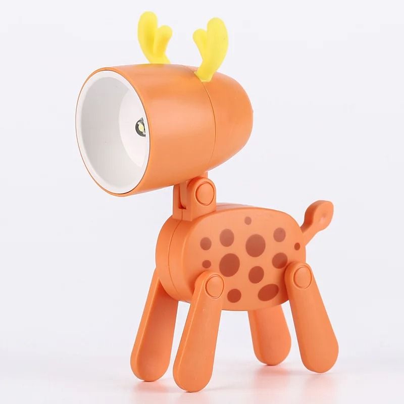 Cute Pet Mini LED Night Light Portable Folding Animal Lamp 26
