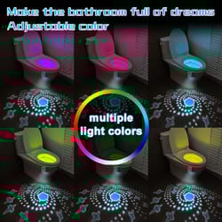 gemini said toilet night light projector – smart motion-sensing bathroom decor