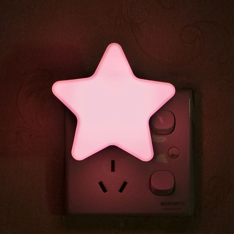 LED Star Night Light Charming PlugIn Home Decor 9
