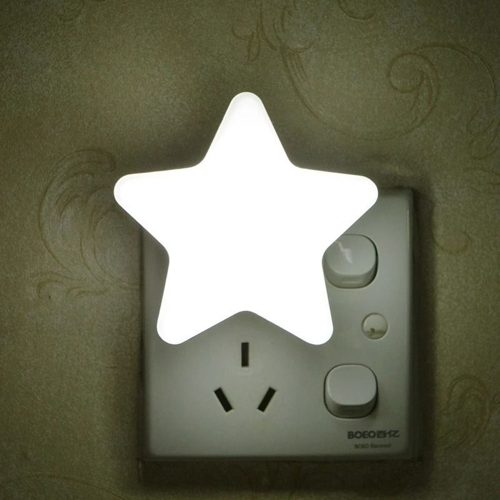 LED Star Night Light Charming PlugIn Home Decor 6