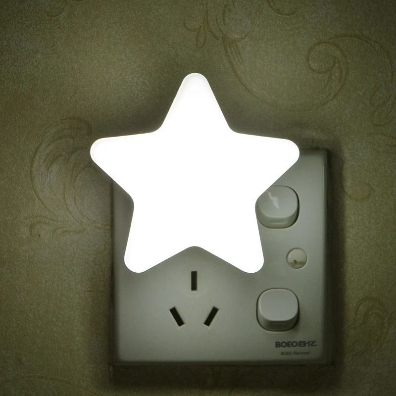 LED Star Night Light Charming PlugIn Home Decor 6