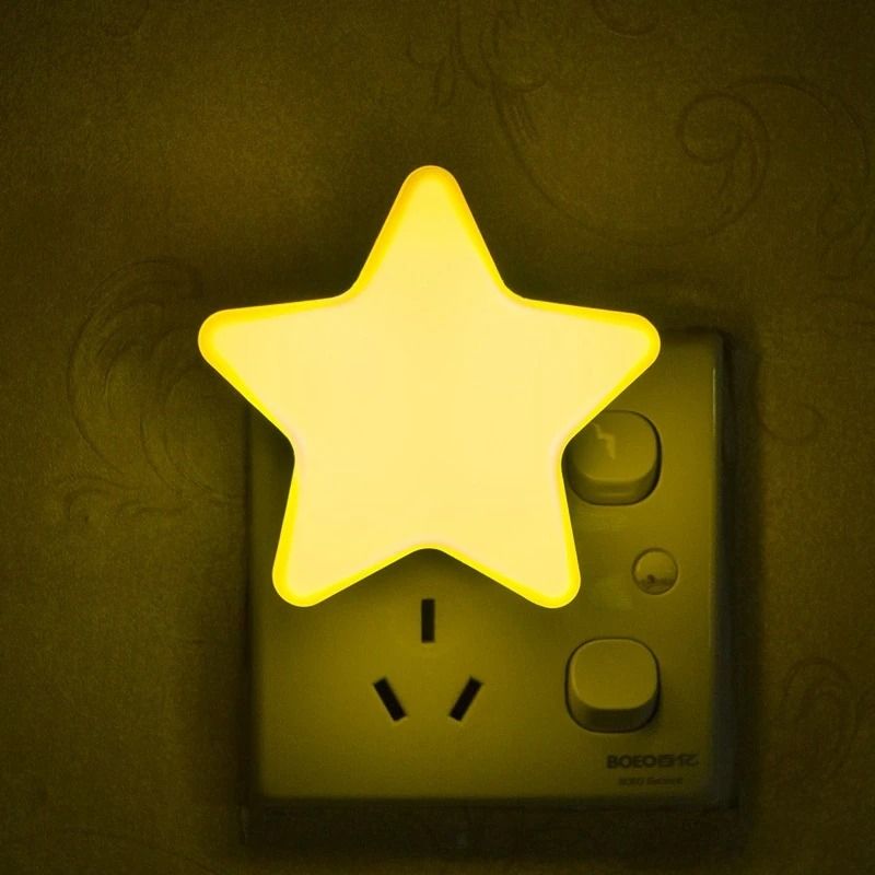 LED Star Night Light Charming PlugIn Home Decor 7