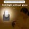 Cute LED Night Light Compact PlugIn Bedside Lamp 0