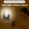 Cute LED Night Light Compact PlugIn Bedside Lamp 0