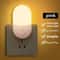 Cute LED Night Light Compact PlugIn Bedside Lamp 6