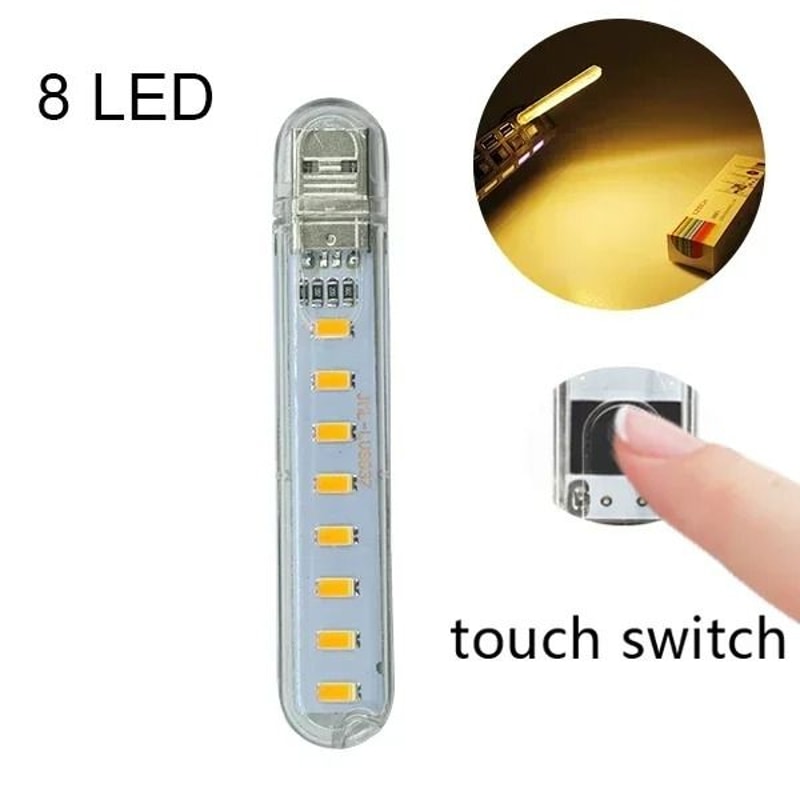 UltraBright Portable USB LED Pocket Light 10