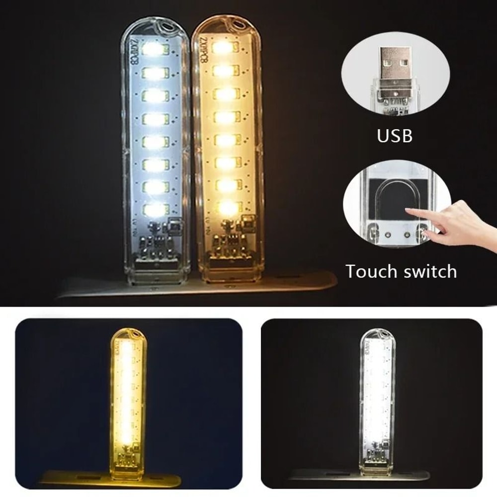 UltraBright Portable USB LED Pocket Light 6