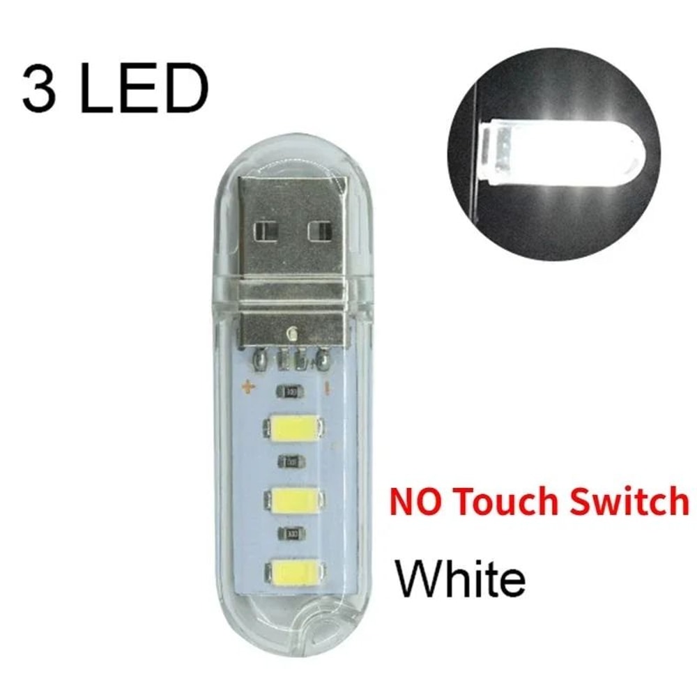 UltraBright Portable USB LED Pocket Light 7