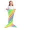 GlowintheDark Mermaid Tail Snuggle Blanket 3