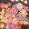 Whimsical Garden 10LED Rose Blossom Fairy Lights 4