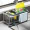 HeavyDuty Carbon Steel Kitchen Sink Organizer Sponge Rack 2