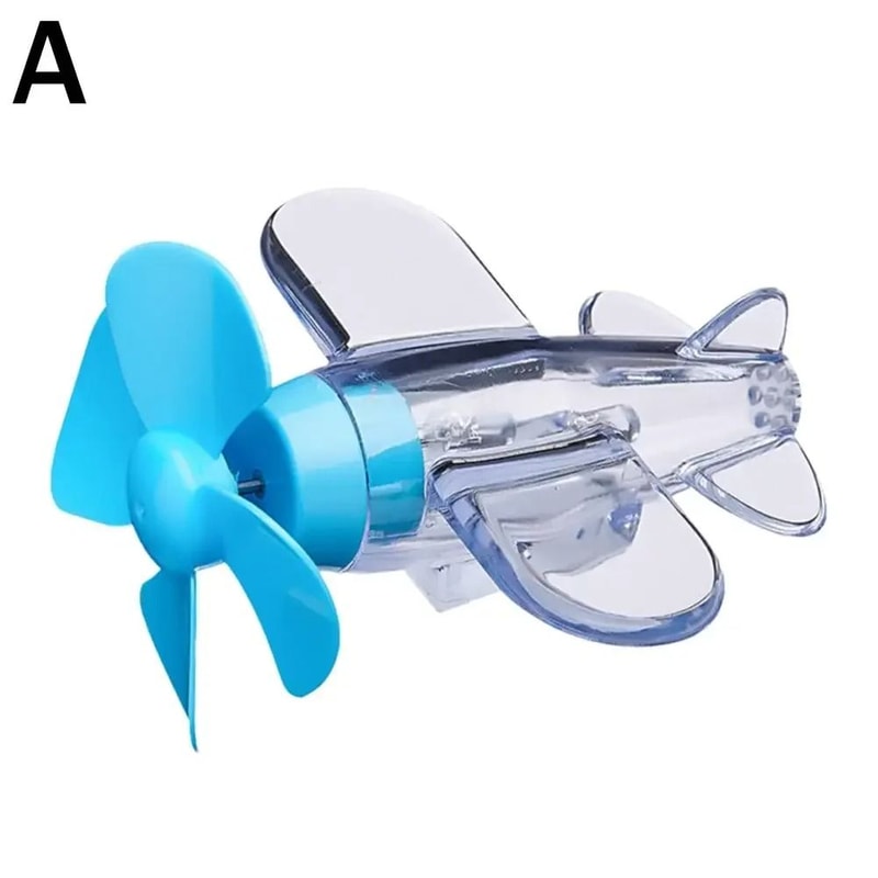 Dynamic WindPowered Rotating Airplane LED Decor 8