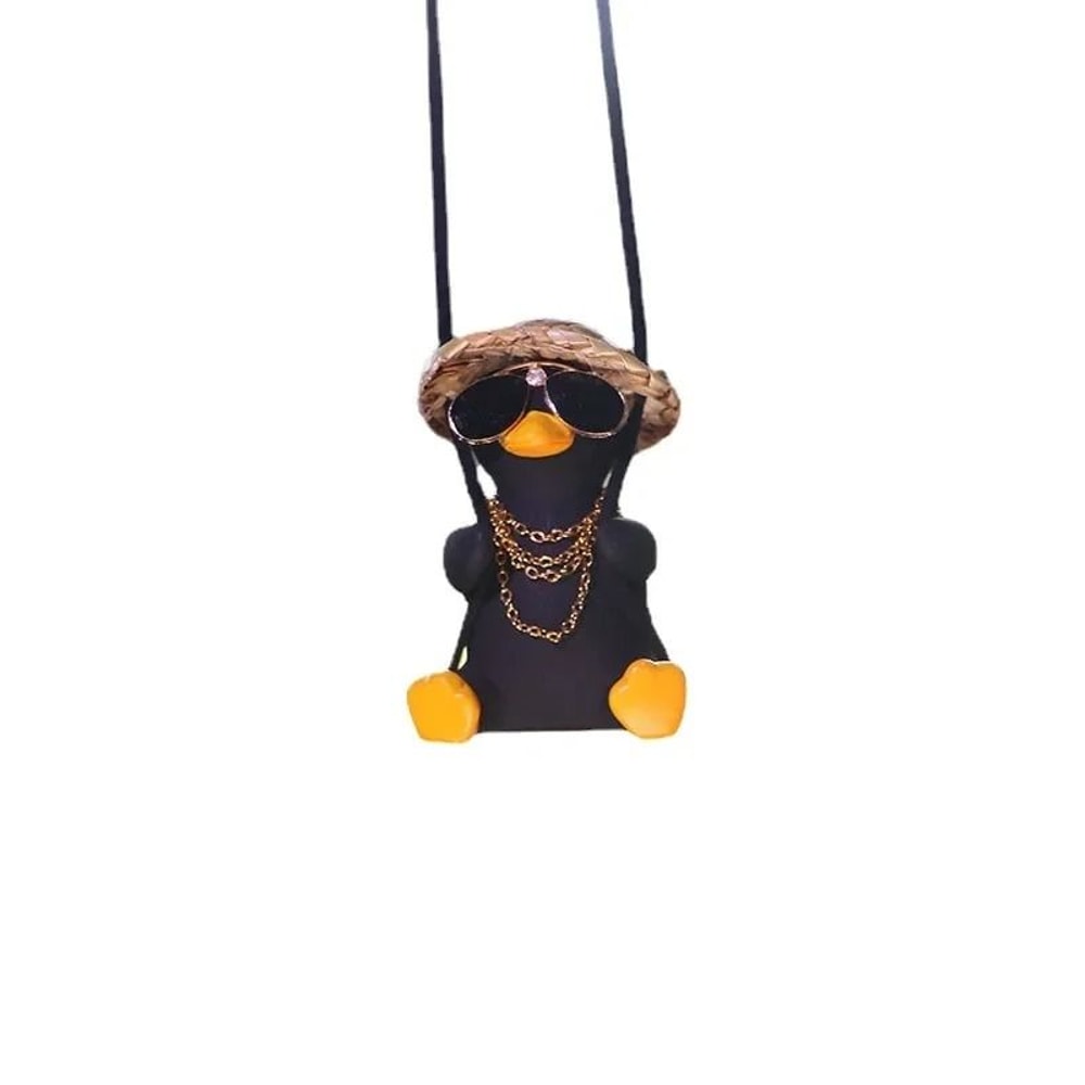 Cool Swinging Duck Interior Car Charm 4