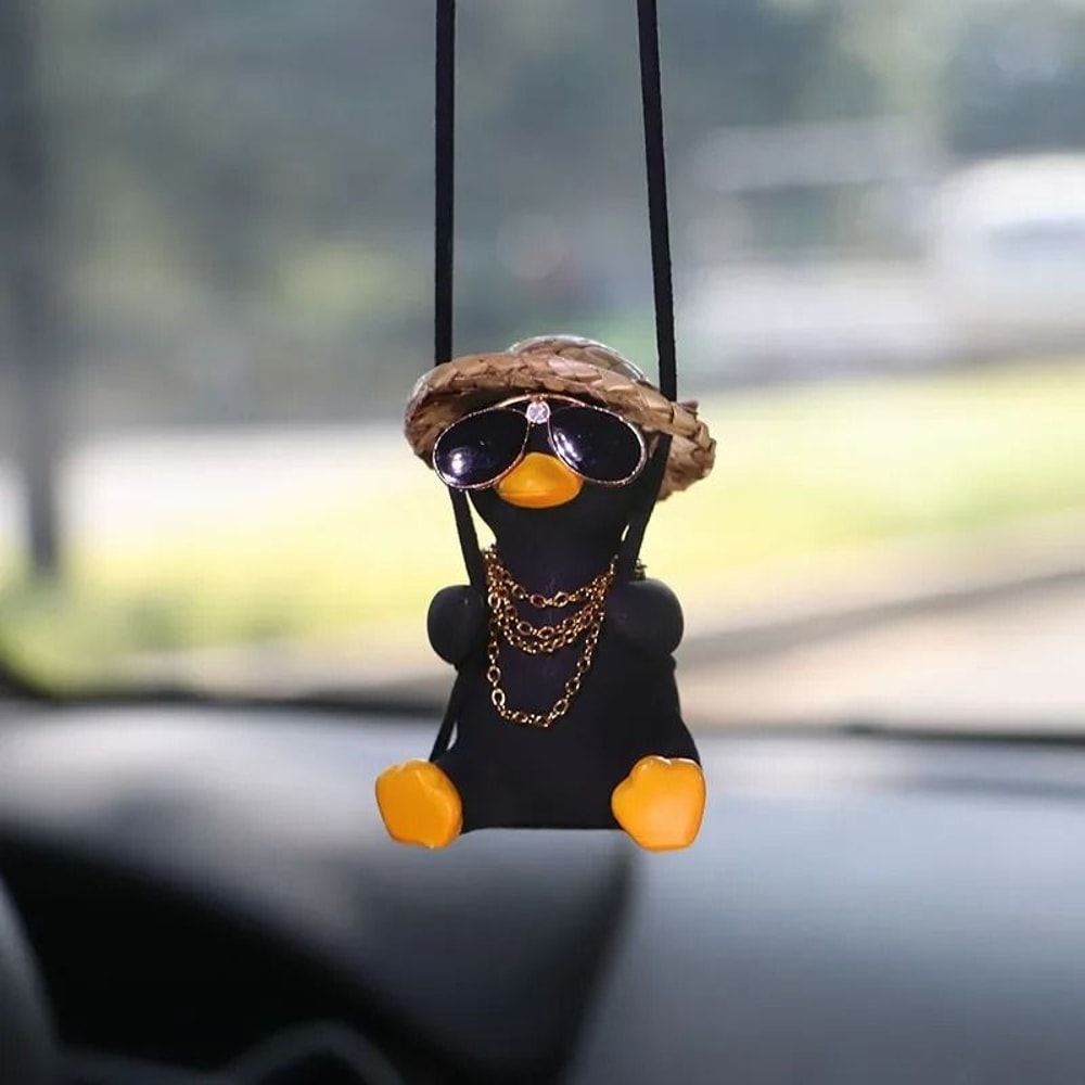 Cool Swinging Duck Interior Car Charm 6