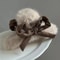Plush Velvet Rabbit Fur Bow Shark Clip 8