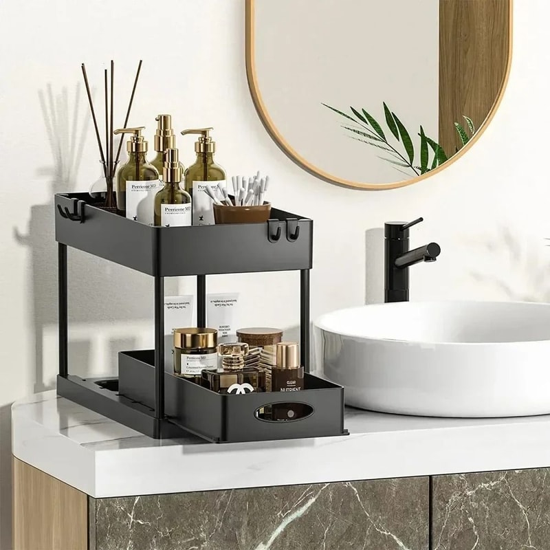 Elite 2Tier Sliding UnderSink Cabinet Organizer 3
