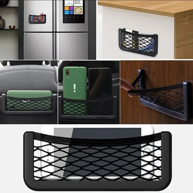 Universal Resilient Auto Mesh Storage Organizer 6