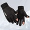 Winter Faux Suede Performance FlipTop Gloves 0