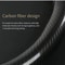 Carbon Fiber Performance Sport Steering Wheel Cover 3