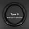 Carbon Fiber Performance Sport Steering Wheel Cover 5