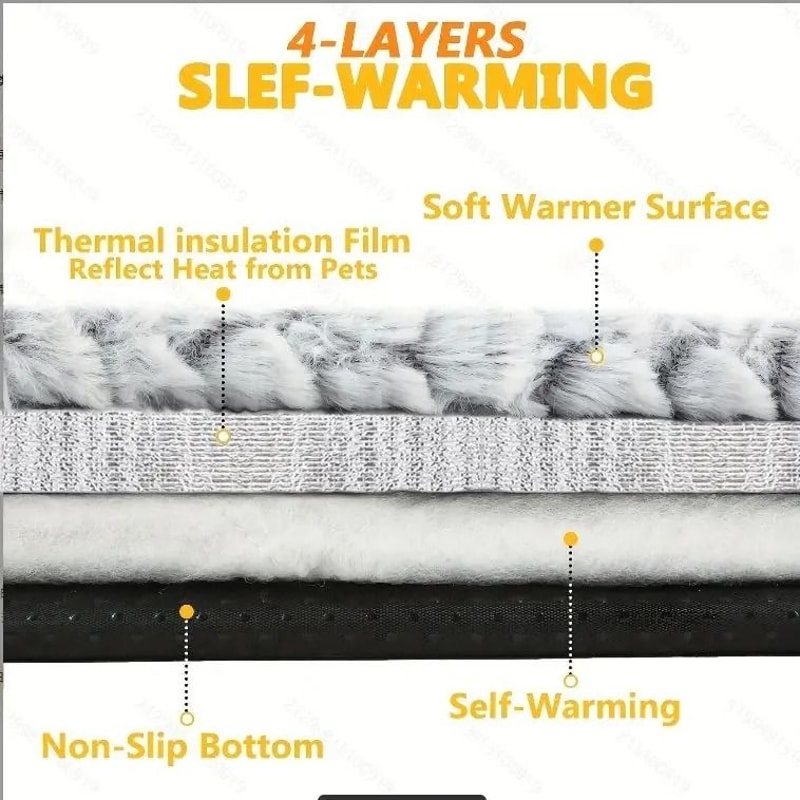 SelfWarming Thermal Pet Mat Heated Bed 5