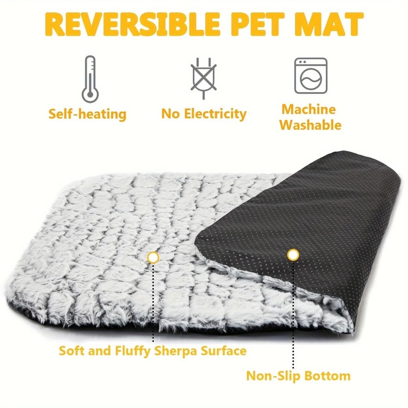 SelfWarming Thermal Pet Mat Heated Bed 7