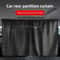 Universal Car Privacy Divider Blackout Curtains 1