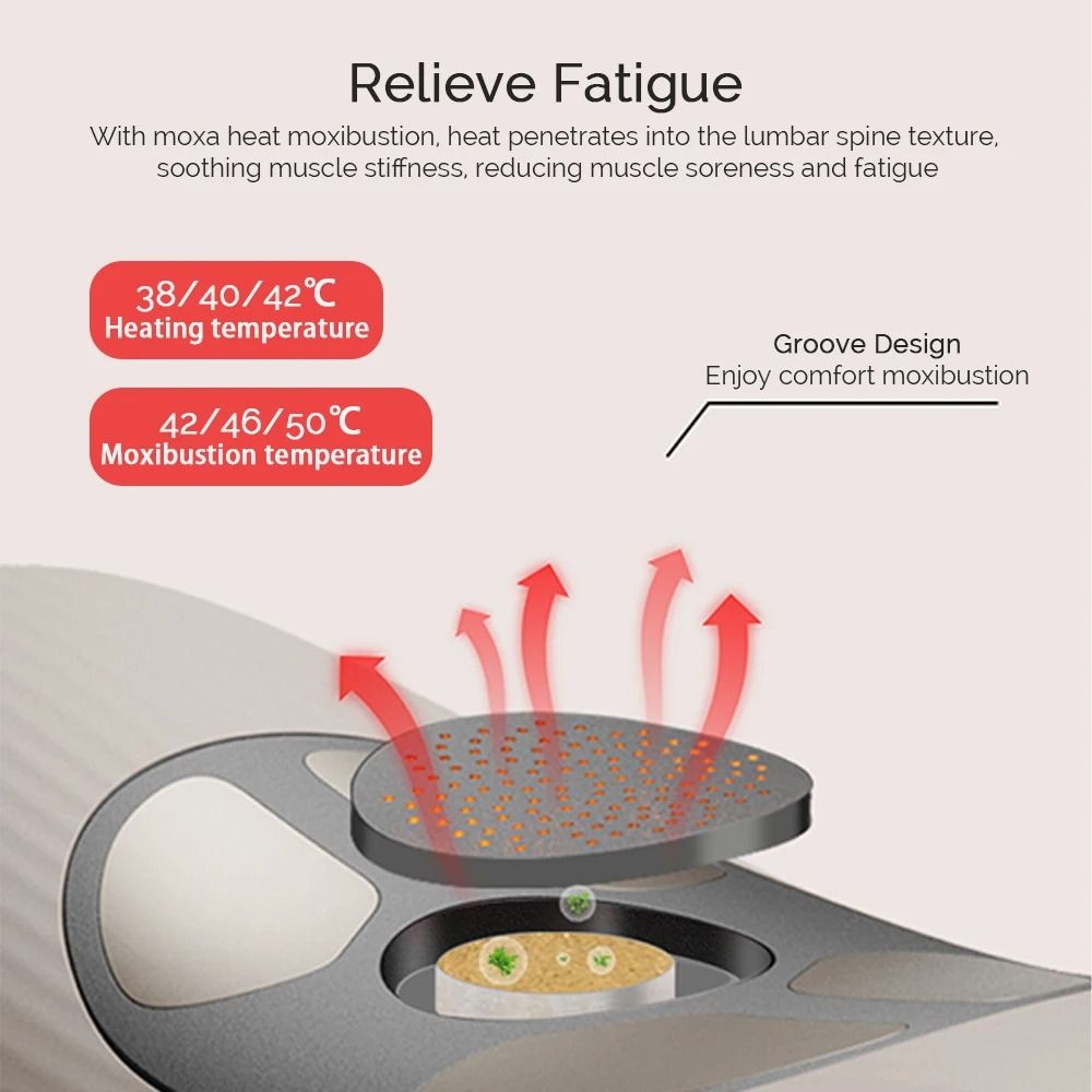 Electric Lumbar Traction Spinal Support Massager 4