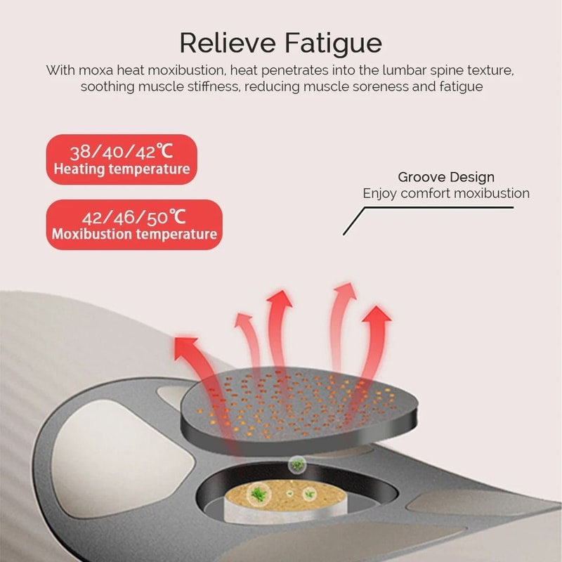 Electric Lumbar Traction Spinal Support Massager 4