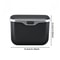Multifunctional Car Trash Can With Lid Button 3