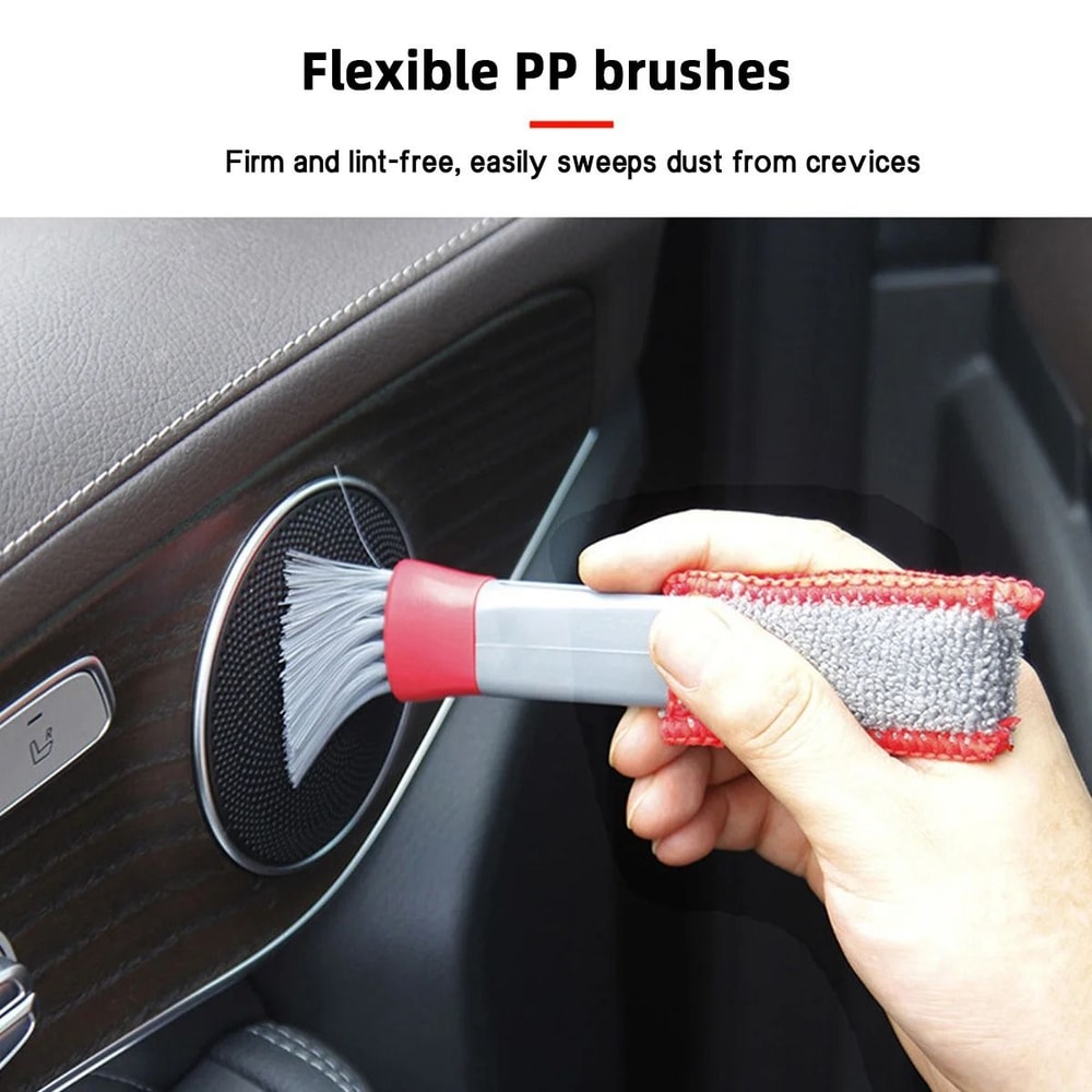 DualHead Microfiber Car Vent Gap Cleaner 3
