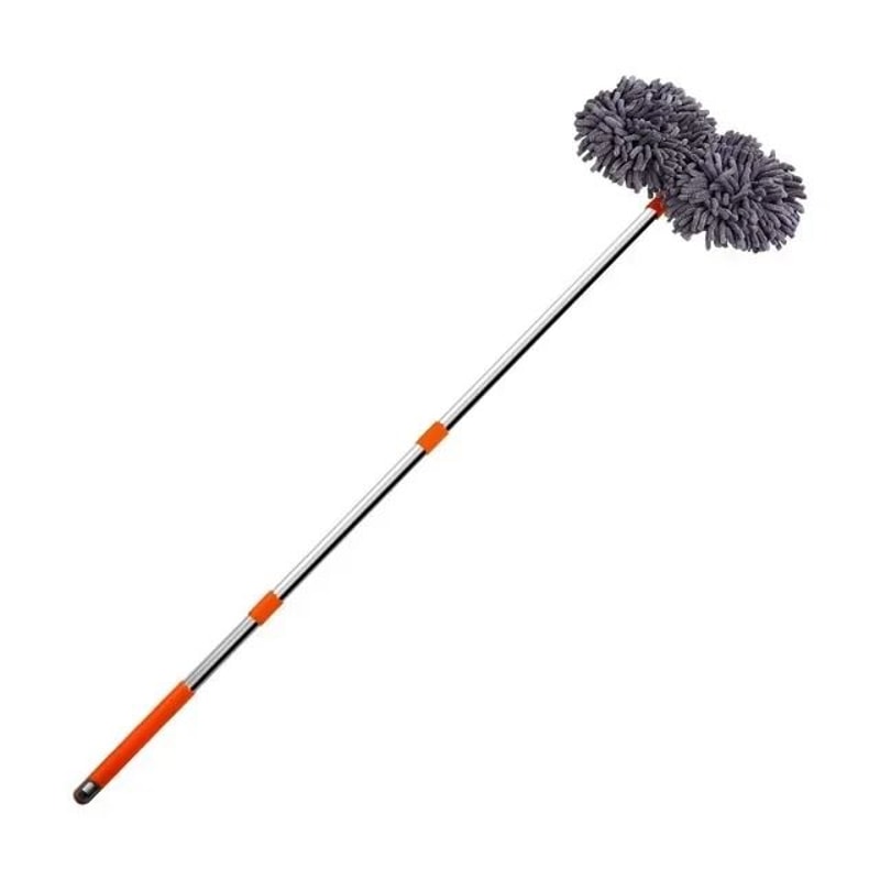 DualHead Telescopic Chenille Car Wash Mop 7