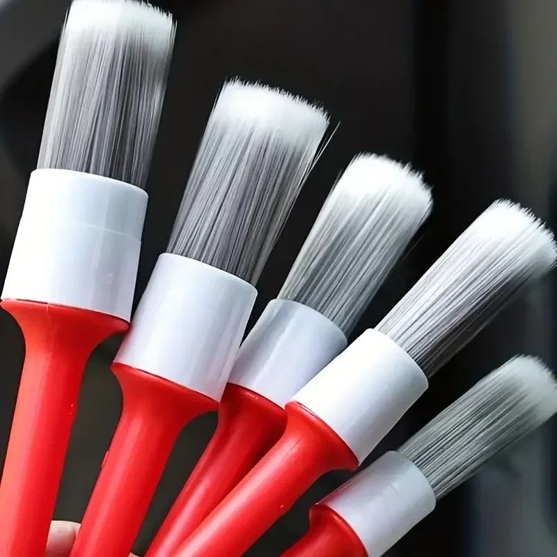Boar Hair Interior Detail Brush Set 5