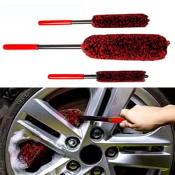 3-size bendable car wheel detailing brushes