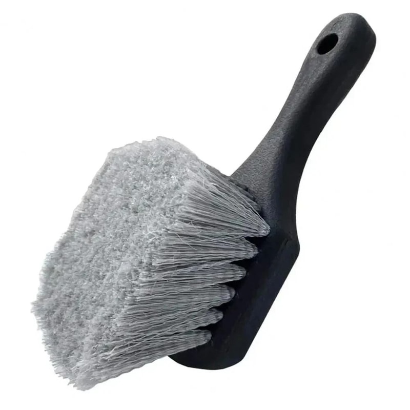 Professional ShortHandle Wheel Tire Detail Brush 6