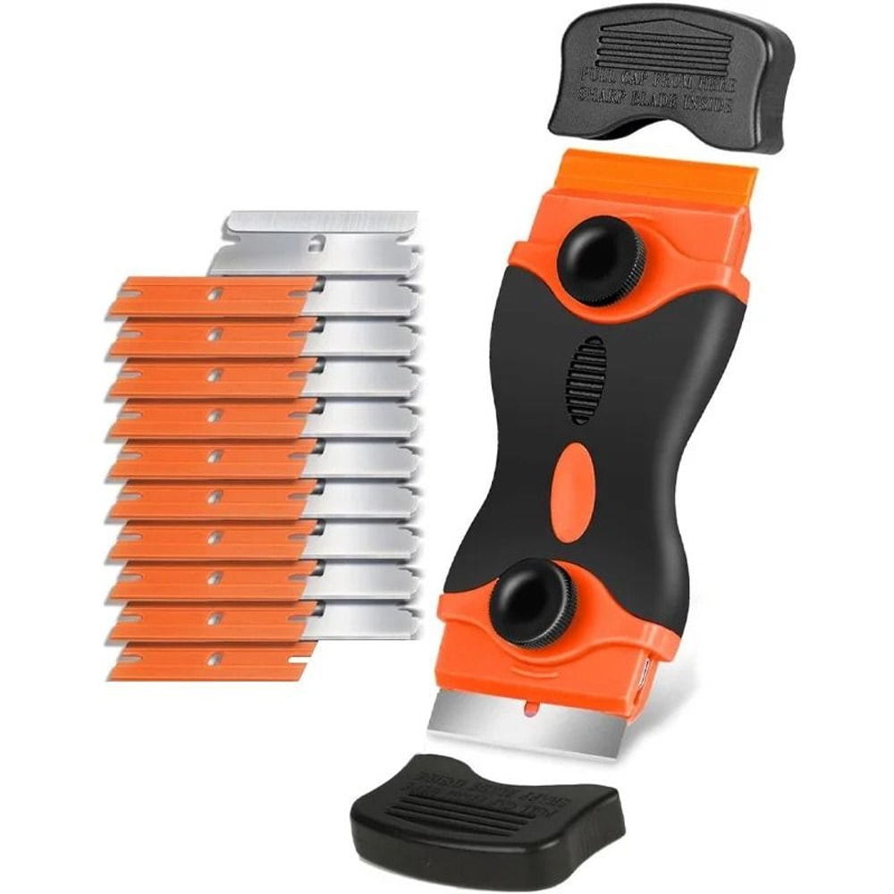 DualMaterial Razor Blade Scraper Removal Tool 6