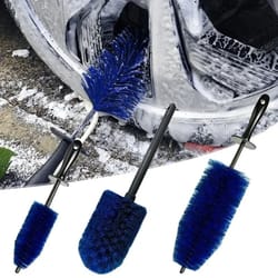 microfiber long-handle wheel & rim brush