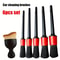 6Piece Premium Fiber Car Detailing Brush Set 6