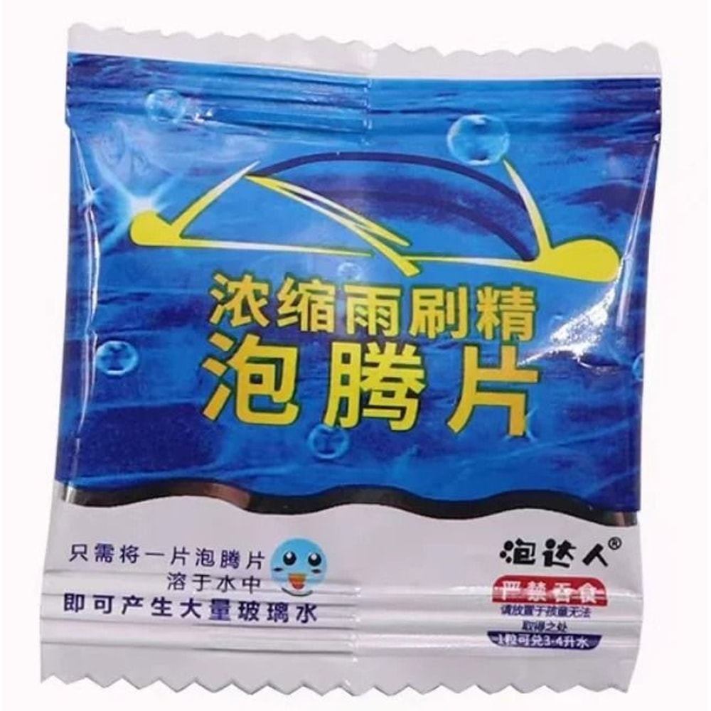 Solid Effervescent Windscreen Cleaner Tablets 7