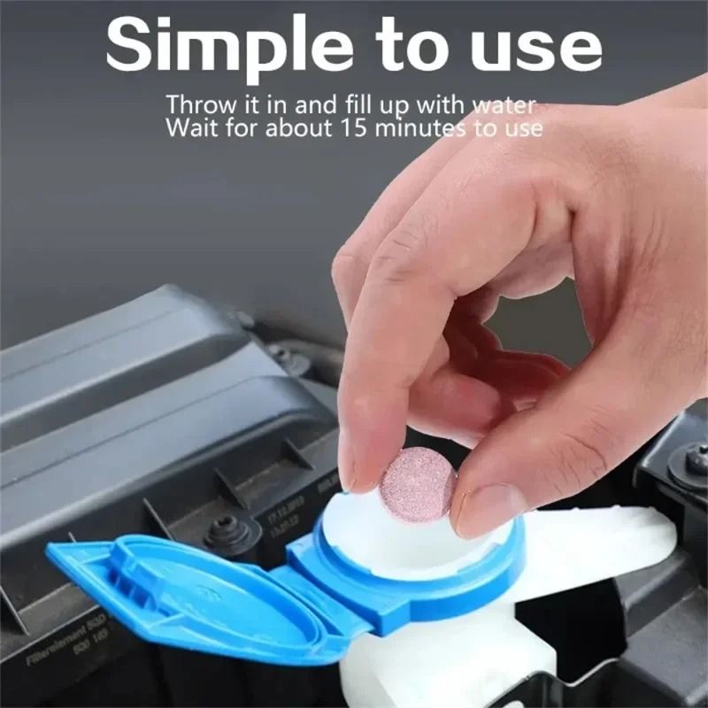 Solid Effervescent Windshield Washer Tablets 4