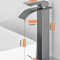 Waterfall Wash Basin Faucet With Hot And Cold Water Control 10